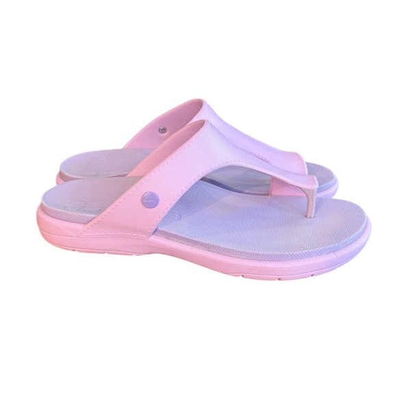 Dansko Shoes - Dansko Krystal Pink and Purple Sandal Cushioned Platform Women’s Size 9.5/10 EUC